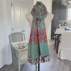 Pashmina Scarf Cashmere Seta Blend